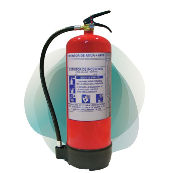 extintor de agua afff, Extintor para cocina tipo F