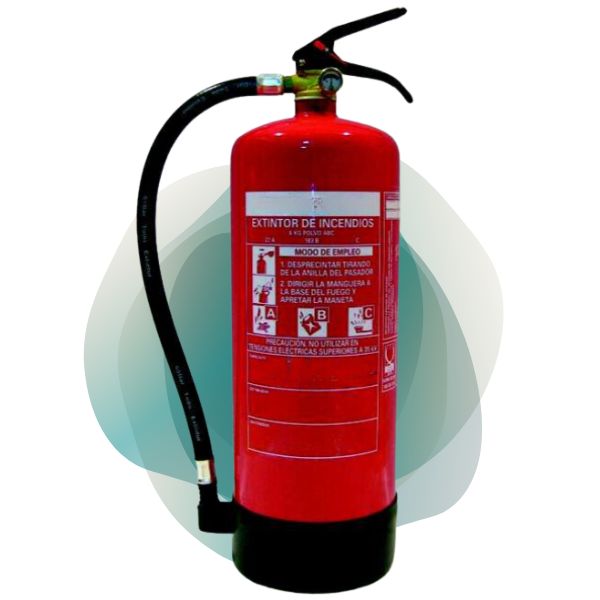 Extintor polvo abc 6 kg | extintor polvo químico ABC 6kg | Extintor ABC 6kg para barco
